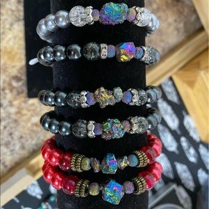 Rainbow Titanium bracelets